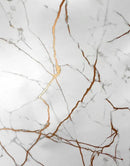 Mármore Calacatta Oro Fosco Adesivo Decorativo (Largura 1,22cm) venda por metro - Leed Adesivos