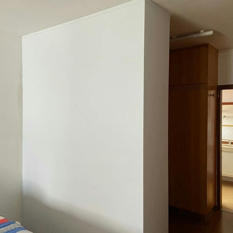 Branco Fosco Blackout (Largura 122cm) - venda por metro - Leed Adesivos