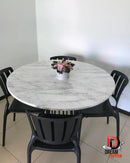 Mármore Calacatta Brilho Adesivo Decorativo (Largura 1,22cm) venda por metro - Leed Adesivos