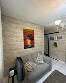 Mármore Travertino Fosco Adesivo Decorativo (Largura 1,22cm) venda por metro - Leed Adesivos