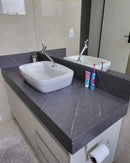 Mármore Charcoal SHQ7725 Adesivo Decorativo (Largura 1,22cm) venda por metro - Leed Adesivos