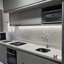 Mármore Branco Marquina Gloss Adesivo decorativo - (Largura 122cm) – venda por metro - Leed Adesivos