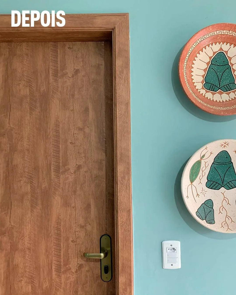 Madeira Barcelona Adesivo Decorativo (Largura 122cm) – venda por metro - Leed Adesivos