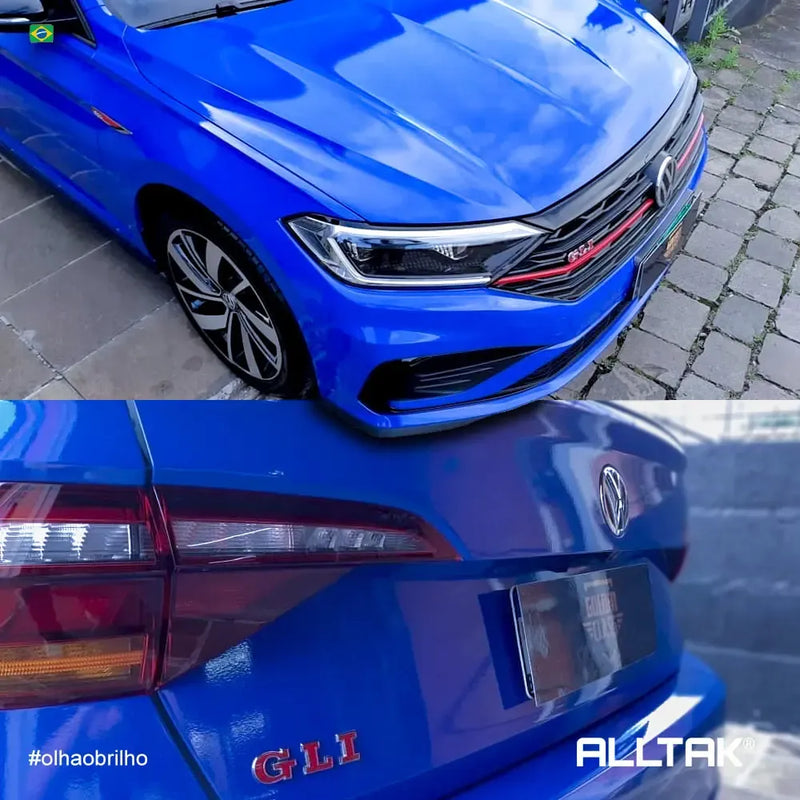 Adesivo Automotivo Ultra Mystique Blue – Vinil Brilho (138cm de Largura | Venda por Metro)