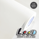 Fórmica Satin Branco Adesivo Decorativo (Largura 122cm) venda por metro - Leed Adesivos