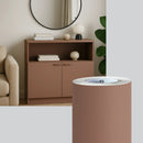 Papel de Parede Adesivo Fórmica Satin Mocha – Vinílico Lavável (122cm de Largura | Venda por Metro)