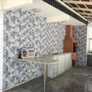 Lisboa Azul Adesivo Decorativo (Largura 1,22cm) venda por metro - Leed Adesivos