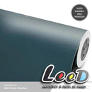 Fórmica Satin Azul Petroleo Adesivo Decorativo (Largura 122cm) – venda por metro - Leed Adesivos