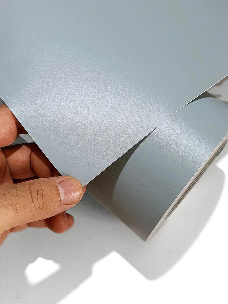 Fórmica Satin Azul Nevoa Adesivo Decorativo (Largura 122cm) venda por metro - Leed Adesivos