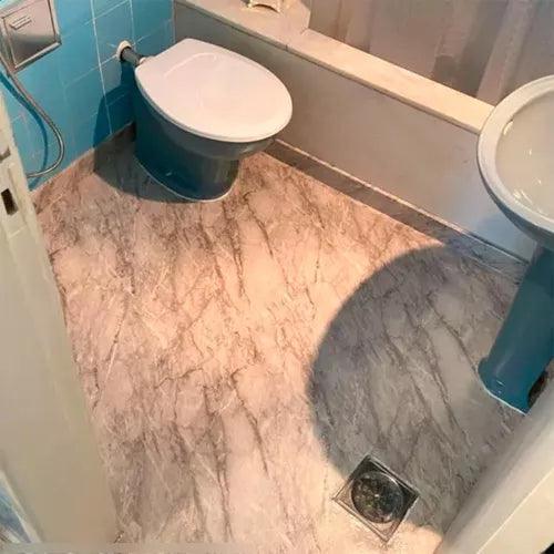 Pisomax Carrara Adesivo decorativo - (Largura 122cm) – venda por metro - Leed Adesivos