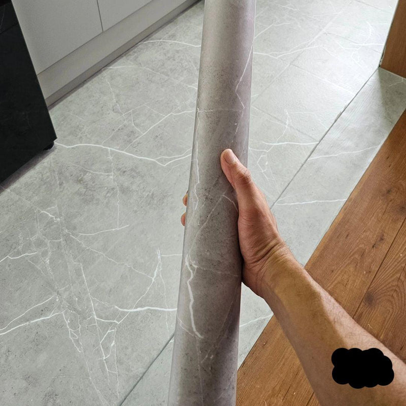 Pisomax Mármore Cinza Armani Matte Adesivo decorativo (Largura 122cm) – venda por metro - Leed Adesivos