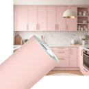 Papel de Parede Adesivo Fórmica Satin Creme de Morango – Vinílico Lavável (122cm de Largura | Venda por Metro)