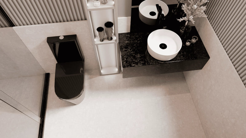 Piso Vinílico Adesivo Pisomax Terrazzo Off White Matte – 122 cm (Metro Linear)