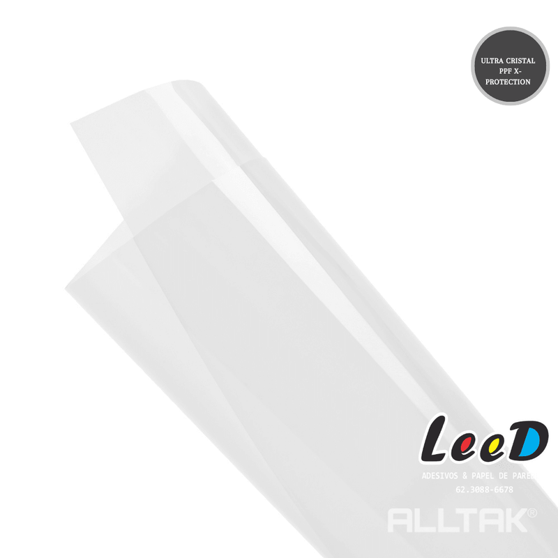 ULTRA CRISTAL TRANSPARENTE PPF X-PROTECTION (Largura 138cm) – venda por metro - Leed Adesivos