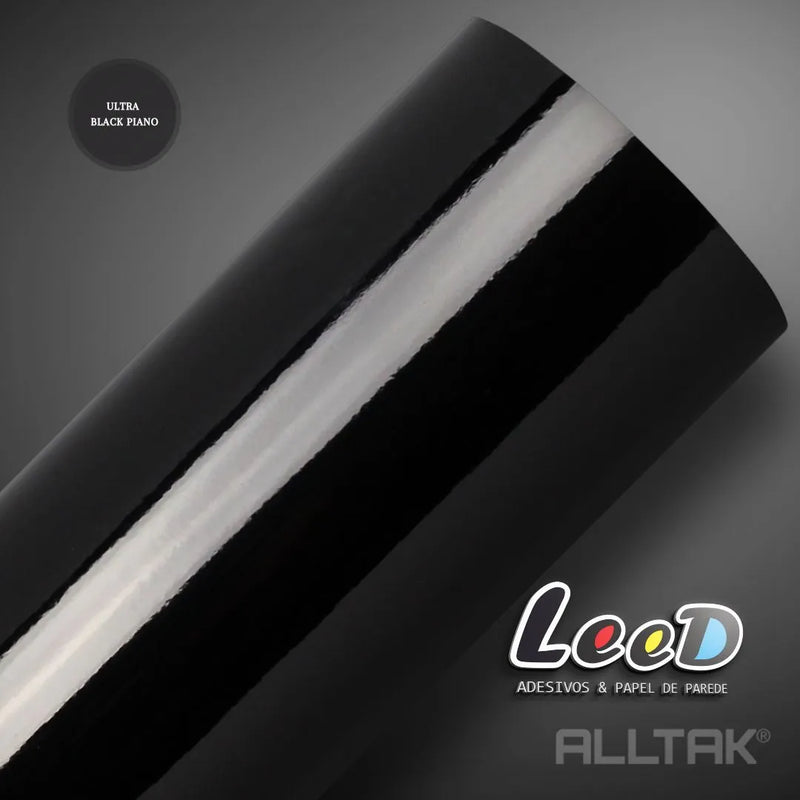 Adesivo Vinil Automotivo Preto Piano Black Ultra Brilho – (Por Metro)