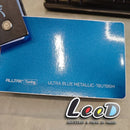 Adesivo Automotivo Ultra Blue Metallic – Vinil Brilho (138cm de Largura | Venda por Metro)