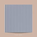 Painel Ripado Laminado de EVA Autocolante | Linha Play Azul ROLO DE 10 METROS - Leed Adesivos