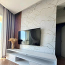 Mármore Calacatta Oro Fosco Adesivo Decorativo (Largura 1,22cm) venda por metro - Leed Adesivos