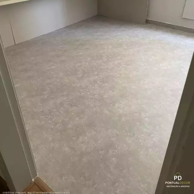 Pisomax Cimento Queimado Adesivo decorativo - (Largura 122cm) – venda por metro