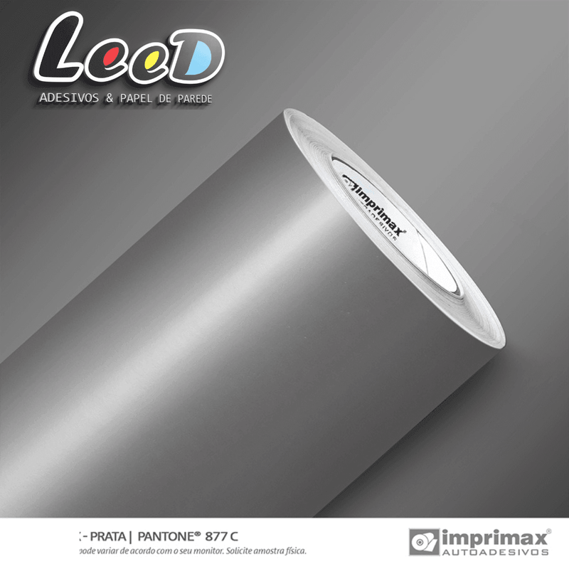 Vinil Colorido BRILHO (Largura 122cm) – venda por metro - Leed Adesivos