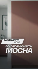 Papel de Parede Adesivo Fórmica Satin Mocha – Vinílico Lavável (122cm de Largura | Venda por Metro)
