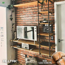 Tijolo Vermelho Adesivo Decorativo (Largura 122cm) – venda por metro - Leed Adesivos